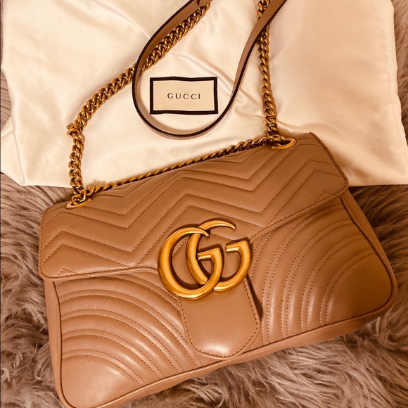 The Gucci GG Marmont Matelassé Shoulder Bag photo review