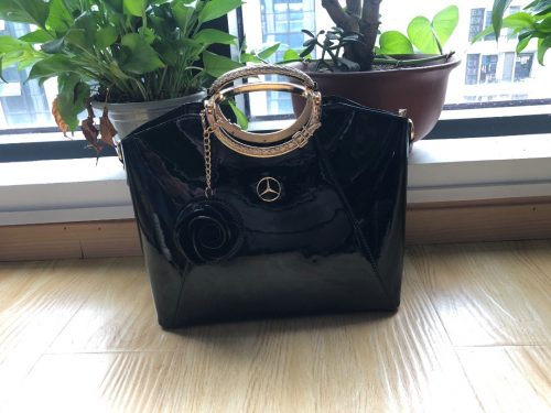 2023 MCB Bright Lacquered Platinum Leather Bag photo review