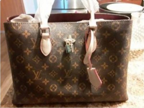 The LV Superior Flower Tote Bag photo review