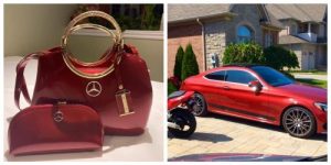 2022 MCB Deluxe Handbag With Free Wallet And Glasses Gift photo review