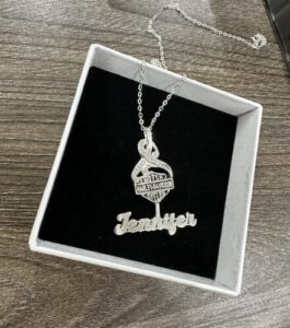 HLD Custom Name High Quality Genuine 925 Sterling Silver Necklace photo review