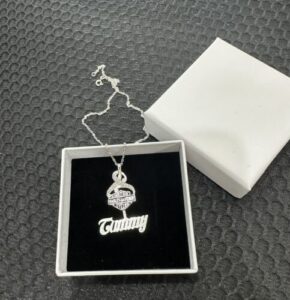 HLD Custom Name High Quality Genuine 925 Sterling Silver Necklace photo review